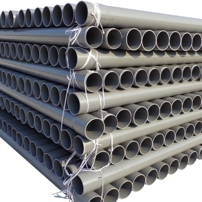 ISO-Standard Grau 20 mm PVC-Wasserleitung und -Fittings für Sanitäranlagen