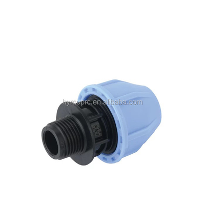 20-110MM HDPE-PP-Kompressionsanlage italienischer Typ Gleichkopplung für Wasserversorgungs- und Bewässerungsrohranlagen