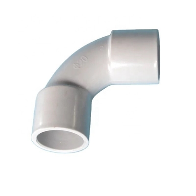25 mm weiße PVC-Rohrverbindung