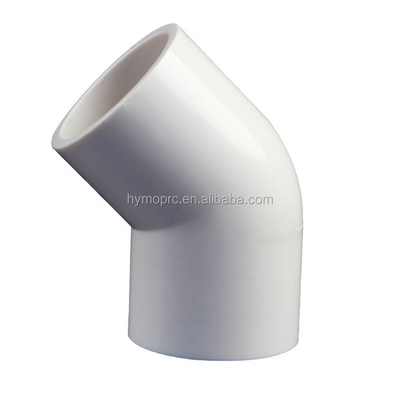 1/2 Zoll Zeitplan 40 PVC-Fittings Kostenlose Proben von Weiß 4-Wege Tee für Sanitäranlagen