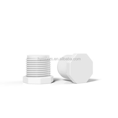 Für die Wasserversorgung benutzerdefinierte Weiße SCH40-PVC-Druckrohrfittings