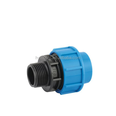 Schnellentladungskopplung PP Kompressionsbefestigungen Flanschverbindung Rundkopf 20 mm-400 mm