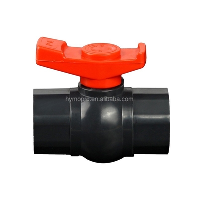 3 Zoll PVC-Kugelventil mit Bootshandle ASTM DIN Standard Weiß Grau OEM Ja Garantie