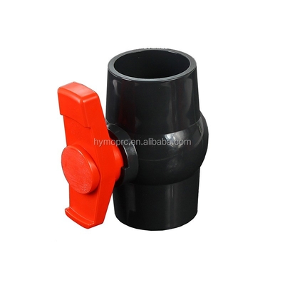 2 Zoll PVC-Kugelventil mit Bootshandle nach ASTM- und DIN-Standards hergestellt