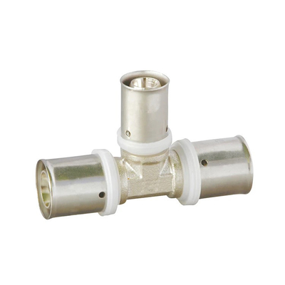 16 mm PEX-AL-PEX Pressbefestigungen Edelstahl Material Standarddicke garantiert