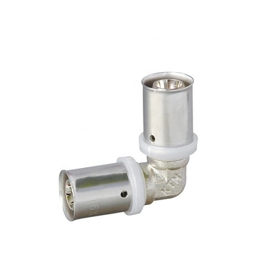 16 mm Messing PEX AL PEX Pressbefestigungen für langlebige Wasserleitungen