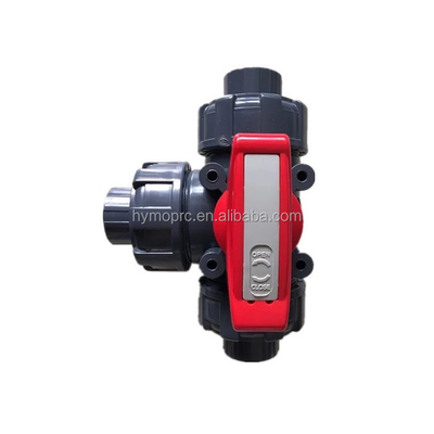 ISO-Dicke Industrie-Diverter 3-Wege-PVC 2-Zoll-Ventil mit Steckdose-Draht Enden OEM Ja