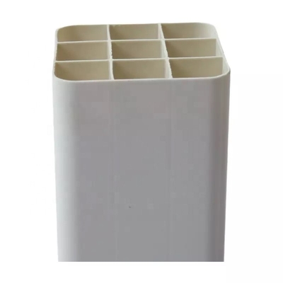 Quadratische Kopfhäfte Klebeverbindung PVC-Gitterrohr 150*100mm mit individueller rechteckiger Form