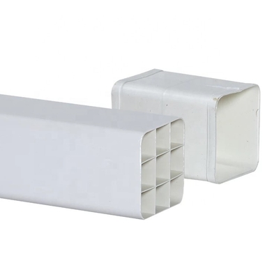 Quadratische Kopfhäfte Klebeverbindung PVC-Gitterrohr 150*100mm mit individueller rechteckiger Form
