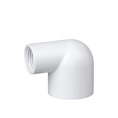 Standarddicke PVC-Rohrverbindung für Schwimmbäder Weißrunder Kopf NPT BSP BSPT Gewindeart