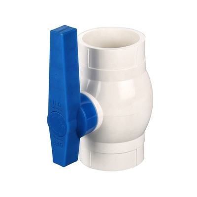 1 PVC-Kugelventil mit Griff OEM-unterstützt STANDARD Länge ASTM/DIN/ASNZ/JIS Standard