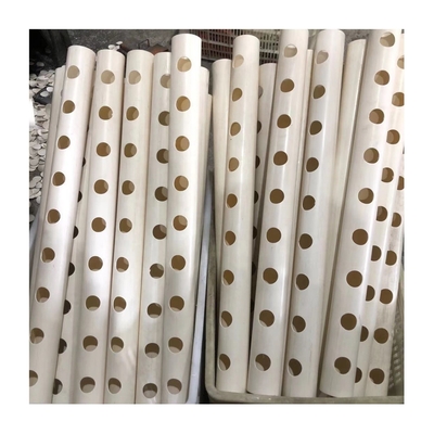 63 mm 75 mm weiße Farbe rundes PVC-Rohr Hydroponisches System mit B2B-Käuferbedürfnissen im Auge