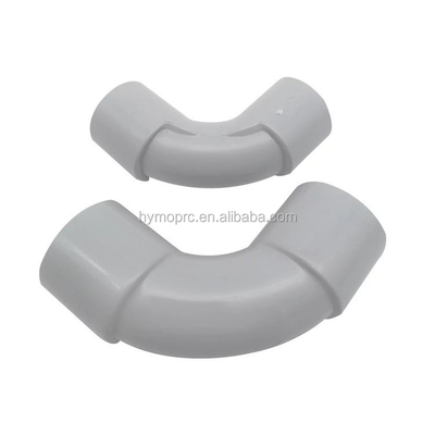 20 mm 25 mm Elektro-PVC-Leitung L Biegebefestigungen in weißer Farbe mit Standarddicke