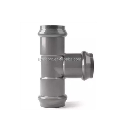 Effizient entworfene Kunststoff-PVC- und PN10-konforme Sanitär-Fittings