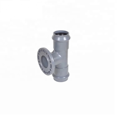 BSPT-Schnüre DIN-Standard 110 mm Plastik-PVC-Wasserleitungsbefestigungen für Wasserversorgung