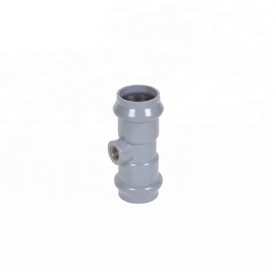 BSPT-Schnüre DIN-Standard 110 mm Plastik-PVC-Wasserleitungsbefestigungen für Wasserversorgung