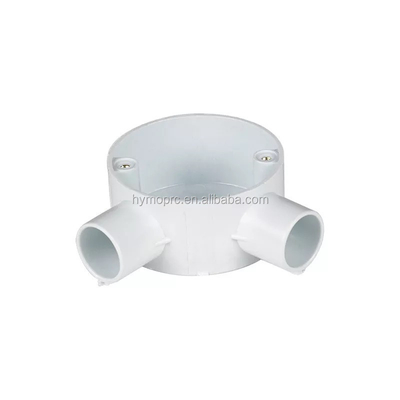 Kundenspezifischer Formdienst für weißfarbige PVC-Rohre und Fittings nach DIN-Standard