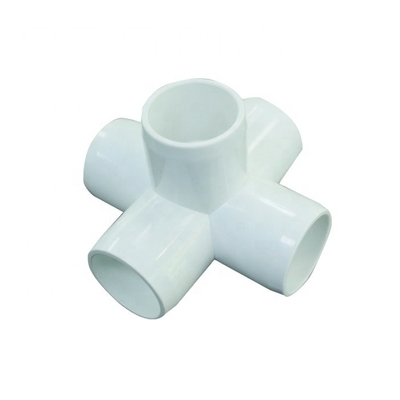 Länge STANDARD Weiße Farbe 40 PVC Fünffache Ellenbogenbefestigungen ASTM D1785 Standard