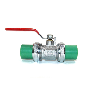 32 mm PPR-Kugelventil Hergestellt von PPR-Ventil und Standard ASTM/DIN/ASNZ/JIS OEM