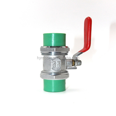 32 mm PPR-Kugelventil Hergestellt von PPR-Ventil und Standard ASTM/DIN/ASNZ/JIS OEM