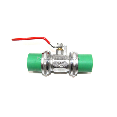 32 mm PPR-Kugelventil Hergestellt von PPR-Ventil und Standard ASTM/DIN/ASNZ/JIS OEM