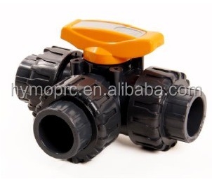 ISO-Dicke Industrie-Diverter 3-Wege-PVC 2-Zoll-Ventil mit Steckdose-Draht Enden OEM Ja