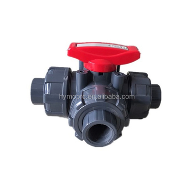 ISO-Dicke Industrie-Diverter 3-Wege-PVC 2-Zoll-Ventil mit Steckdose-Draht Enden OEM Ja