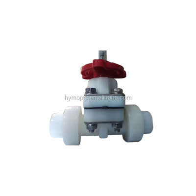 PPH ASTM DIN Standard 4 Zoll Sanitäre Sanitäranlagen Tank Boden Solenoidventil Membran CPVC
