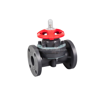 PPH ASTM DIN Standard 4 Zoll Sanitäre Sanitäranlagen Tank Boden Solenoidventil Membran CPVC