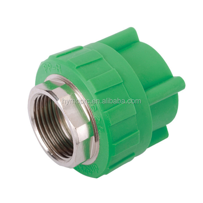 Messing-Einsatz Kunststoff-Sanitäranlagen PPR-Rohrverbindungen Ellenbogen für 20 mm-400 mm Wasserverteilung