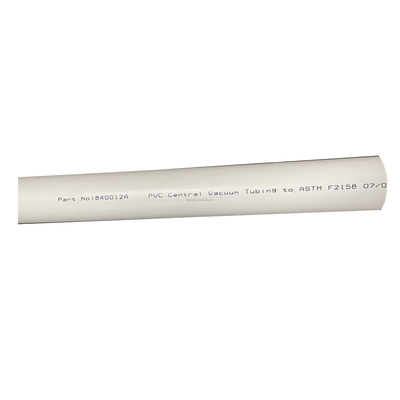 ASTM F 2158 Standard 2 Zoll rundes PVC-Rohr für die Installation eines zentralen Vakuumsystems