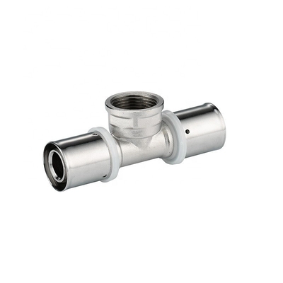 16mm weibliche Tee-Fittings PEX Rohrpresse für kundenspezifische Sanitäranlagen