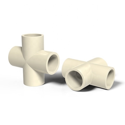 Wasserversorgung CPVC Tee-Rohre und -Fittings mit BSPT-Gewinnschmiede-Verbindungsflansche