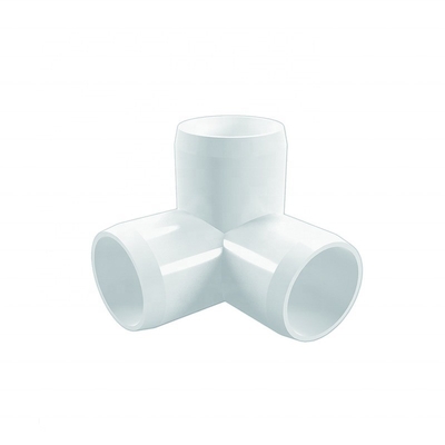 ASTM-Standard 3/4 Zoll 3-Wege-Eckverbindungsgelenk Ellenbogen PVC-Rohrverbindungen für Sanitärtechnik
