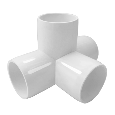 ASTM-Standard 3/4 Zoll 3-Wege-Eckverbindungsgelenk Ellenbogen PVC-Rohrverbindungen für Sanitärtechnik