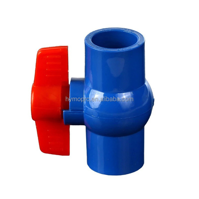 ANSI Kunststoffleitungen mit Standarddicke 1&quot; ANSI PVC Kugelventil Blau 1/2 Steckdose