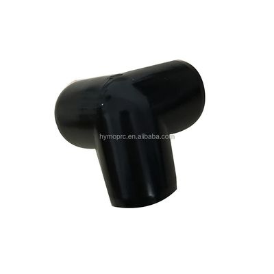 Schwarze PVC 3-Wege Ellenbogen für 1/2 &quot;zu 1&quot; Rohrverbindungen anpassbar OEM ODM