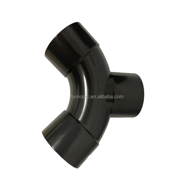 DN50 UPVC Y Branch Tee Pipe Fitting mit geschmiedeter Technik OEM unterstützt PN16 Druck
