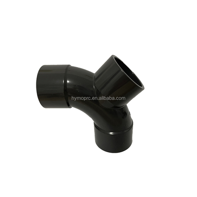 DN50 UPVC Y Branch Tee Pipe Fitting mit geschmiedeter Technik OEM unterstützt PN16 Druck