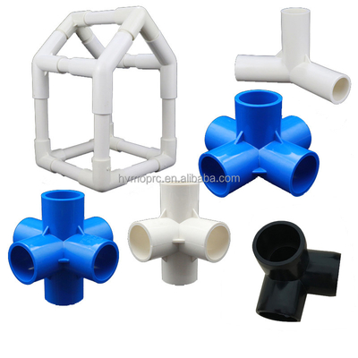 Sanitärtechnik Kunststoff PVC Rohrverbindungen Handwerk DIY Hauskits für Erwachsene und Kinder
