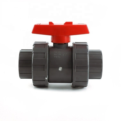 Socket/Thread Connection True Union Ball Valve mit PVC Flansche und OEM-Herstellung