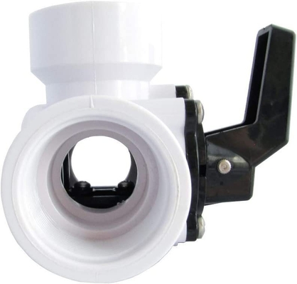 3-Wege-PVC-Kugelventil für Schwimmbäder Hydraulische Wassermedien Allgemeine Anwendung OEM