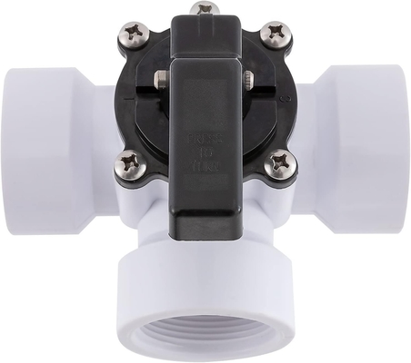 3-Wege-PVC-Kugelventil für Schwimmbäder Hydraulische Wassermedien Allgemeine Anwendung OEM