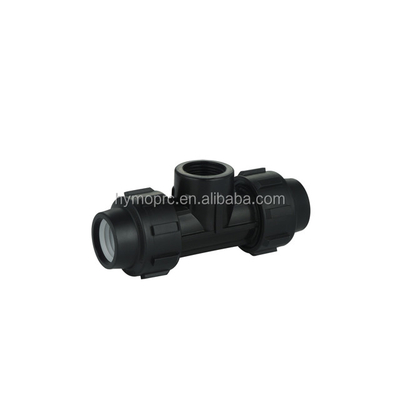 20 mm bis 400 mm HDPE- und PP-Kompressionsrohrfittings für langlebige Bewässerungssysteme