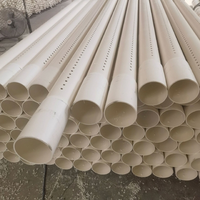 4-Zoll-PVC-Drainage-Perforationsrohre für eine effektive Wasserableitung und ein verbessertes System