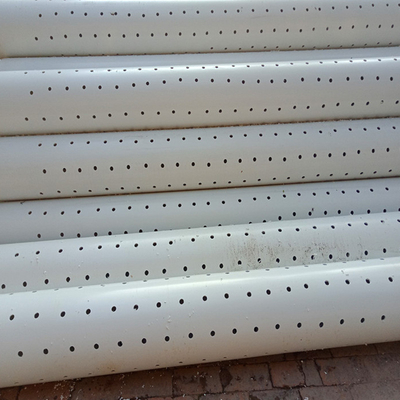 4-Zoll-PVC-Drainage-Perforationsrohre für eine effektive Wasserableitung und ein verbessertes System