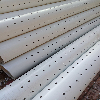 4-Zoll-PVC-Drainage-Perforationsrohre für eine effektive Wasserableitung und ein verbessertes System