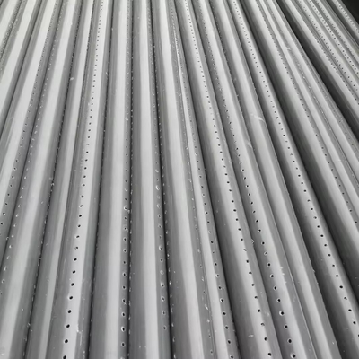 4-Zoll-PVC-Drainage-Perforationsrohre für eine effektive Wasserableitung und ein verbessertes System