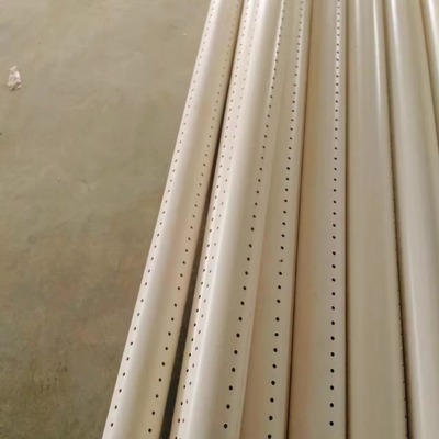 4-Zoll-PVC-Drainage-Perforationsrohre für eine effektive Wasserableitung und ein verbessertes System