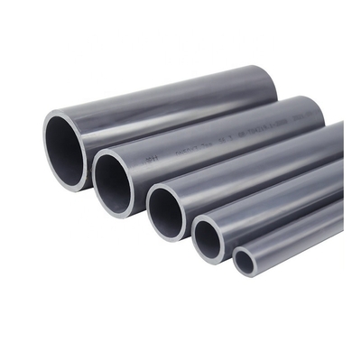 Länge 10ft Zeitplan 40 Standard Grau PVC Leitungsrohr Draht elektrische Glocke Ende 1 &quot;PVC